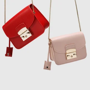 Faionable Leather Chain Crossbody Bag Women's 2025 New Sle All-Match Single oulder Sling Bag High-End Commuting Small Bag - AliExpress Women's Handbags