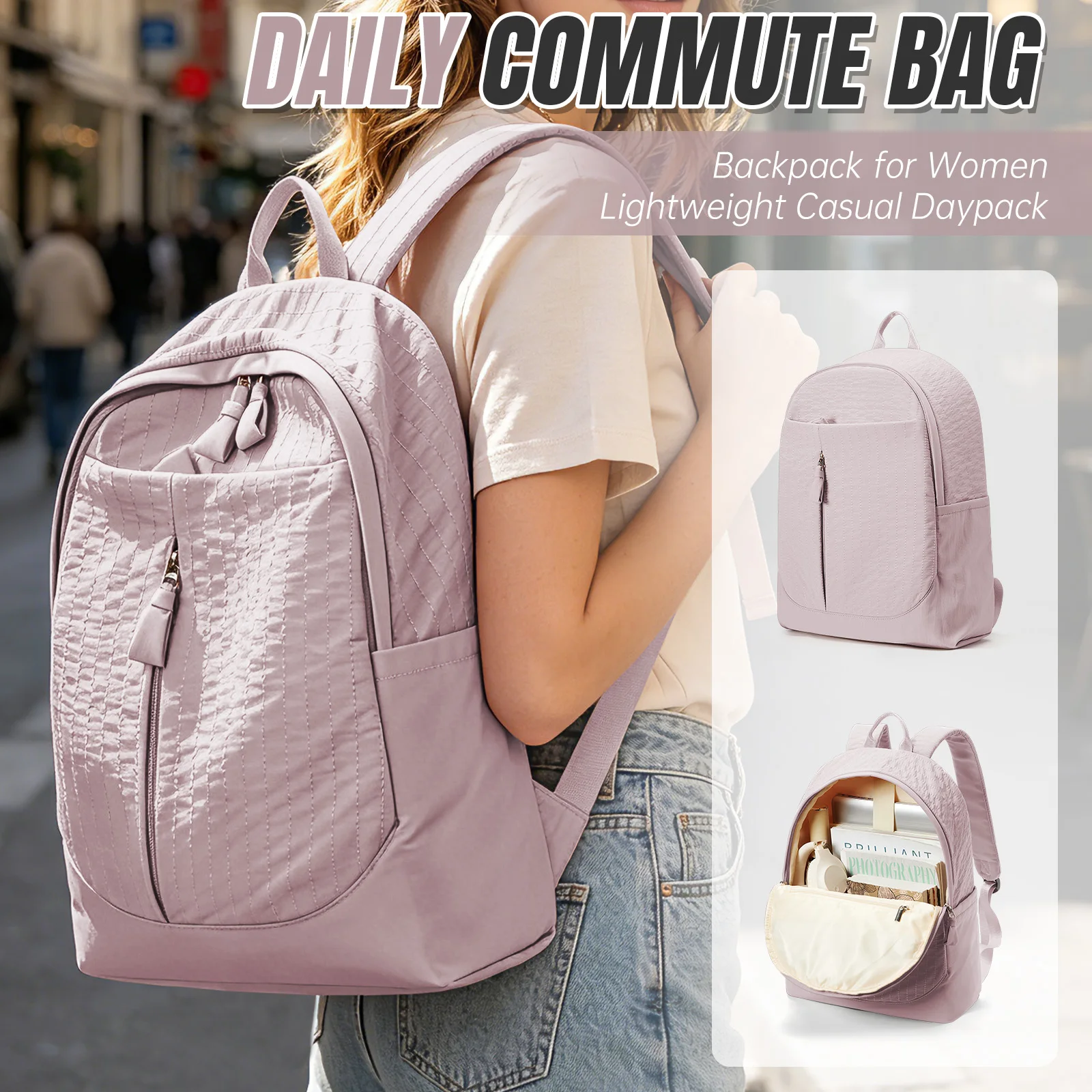 Women Backpack Waterproof Lightweight Fashion Backpack, Casual Travel Daypack, Anti-Theft Backpack Teacher Laptop Backpacks - AliExpress Women's Handbags