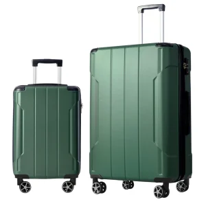 2 Piece Expandable Hardshell ABS Luggage Set, Hard Suitcases with TSA Lock & 360 Spinner Wheels for Men Women Travel - AliExpress Luggage