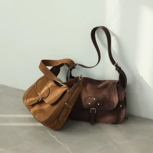 Genuine Leather Retro Luxury Crossbody Bags For Women Soft Shoulder Bag With Adjustable Shoulder Strap - AliExpress Women's Handbags