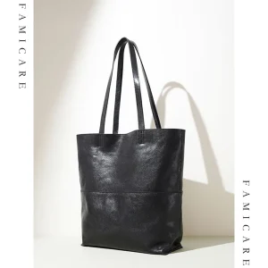 2026 New Top Grain Leather Spacious Convertible Tote Bag Shoulder Crossbody Handheld Bag Women Commuting Chic Trendy Handbag - AliExpress Women's Handbags