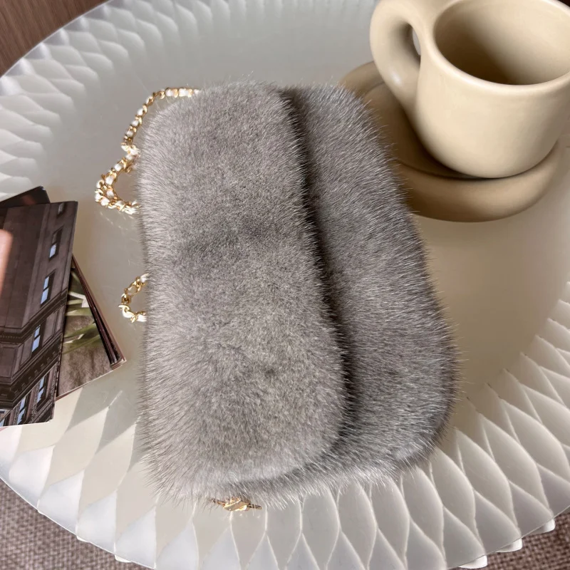 New Mink Fur Women'S Bag Plush Bags Women Winter Fluffy Crossbody Luxury Handbag Designers Bags For Woman Furry Shoulder Bag - AliExpress Women's Handbags
