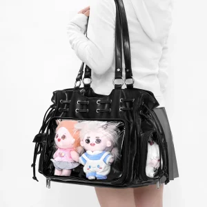 Japanese Second Dimensional Comic Exhibition Lta Bag Shoulder Bag Women‘s Large Capacity Star Chasing Tote Bag 20Cm Baby Bags - AliExpress Women's Handbags