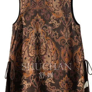 French Tank Top Retro Cashew Flower Silk Fragrant Cloud Yarn Strap Vest Shirt Women 51W9 - AliExpress Shirts & Blouses