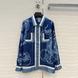 2026 Spring Festival New Women's Shirt High quality Silk Long sleeved Luxury Printed Fashion Elegant Shirt - AliExpress Shirts & Blouses