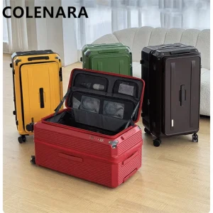 COLENARA 20"24"26"28 Inch Large Capacity Trolley Case Luggage Women's ABS+PC Boarding Box Student Carry-on Travel Suitcase - AliExpress Luggage
