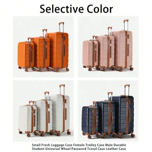 3pc 20/24/28 Inch Durable Large Capacity Suitcase Spinner Wheel Lock Password Lock Carry-On Bags Trolley Case For School College University For Boys Girls Women Man For Travel Ideal Choice For Valentine's Day Gifts Essentials,Large-Capacity - AliExpress Luggage