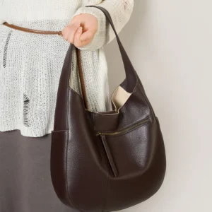 2026 New Fashion Genuine Leather Hobo Bag Women Large Commuter Tote Shoulder Handbags Casual Daily Purse with Handle Strap - AliExpress Women's Handbags