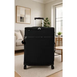 Women's 29-Inch Softside Checked Rolling Luggage with 360 Spinning Wheels - AliExpress Luggage