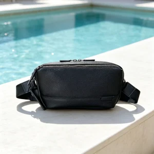 Men Fashion Leather Crossbody Chest Bag Multi-use Business Daily Waist Fanny Pack - AliExpress Women's Handbags