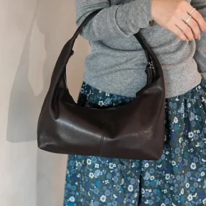 casual designer high quality soft vegetable tanned cowhide ladies shoulder bag fashion genuine leather women underarm bag - AliExpress Women's Handbags