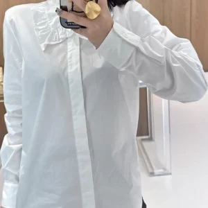 Fashionable Knot Pure Color Slim Fit Women's Shirt Versatile Spring Summer New Arrival Simple Elegant Cotton Shirt - AliExpress Shirts & Blouses