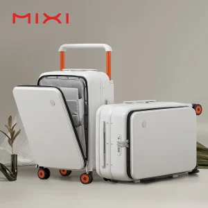 Mixi 2026 New Design Wide Handle Suitcase Men Carry-On Luggage Women Travel Trolley Case 20 Inch Cabin PC Aluminum Frame M9275 - AliExpress Luggage