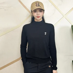 Autumn Winter New f High Collar Woolen Sweater Women Casual Versatile Striped Base Long Sve Knitted irt Skin-friendly... - AliExpress Sweaters&Jumpers