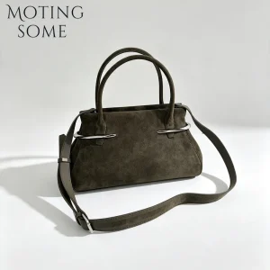 MOTINGSONE Women Suede Leather Handbag Vintage Retro Detachable Adjustable Shoulder Crossbody Purse for Autumn Winter Daily Tote - AliExpress Women's Handbags