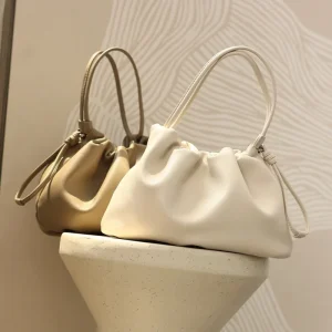 Women Genuine Leather Drawstring Crossbody Bags Soft Handbag Adjustable Shoudler Strap And Handle Versatile Style - AliExpress Women's Handbags