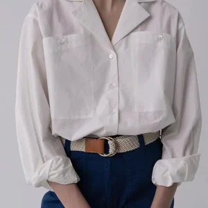 Pure Cotton Women's irt Versatile Summer New Design Scented Bag Youthful Korean Sle Long Sve Button up Office Wear - AliExpress Shirts & Blouses
