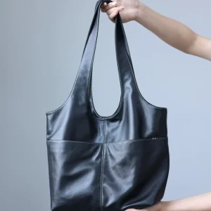 Women Genuine Leather Large Capacity Soft Tote Cowhide Single Shoulder Bags Suitable For Daily And Working Usage - AliExpress Women's Handbags