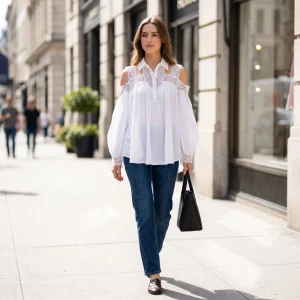 Women Fashion Shirt Long Sleeve Blouse Comfortable Button Up Blouse for Daily and Office Wear Ladies Trendy Shirt Long BE0941 - AliExpress Shirts & Blouses