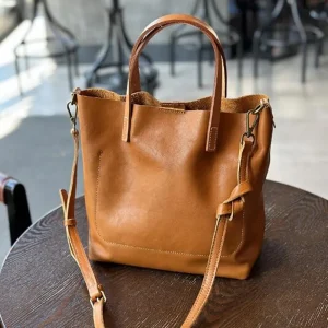 2026 new Japanese vintage cowhide handbag Female fashion trend temperament commuter bag leather shoulder crossbody bag - AliExpress Women's Handbags