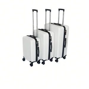 3 Piece Sets, Hard Shell Lightweight Carry On Suitcase With Spinner Wheels Travel Set For Men Women (20/24/28) - AliExpress Luggage