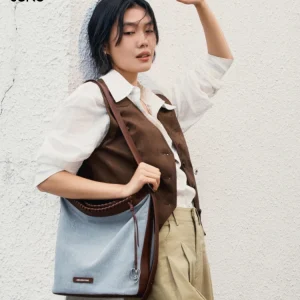 Amazing Song Original Design Love TA Woven Bucket BagTop Grain Leather Women Casual Shoulder Bag Summer Collection - AliExpress Women's Handbags