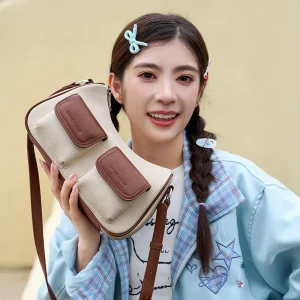 Genuine Disney Purses And Handbags Original Case Mickey Contrasting Color Leather Messenger Bag Women Retro Temperament Shoulder - AliExpress Women's Handbags