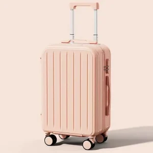 New Durable Luggage Suitcase with Silent Universal Wheels for Men And Women Travel Carry-On Bag Casual Pure Color PC+ABS - AliExpress Luggage