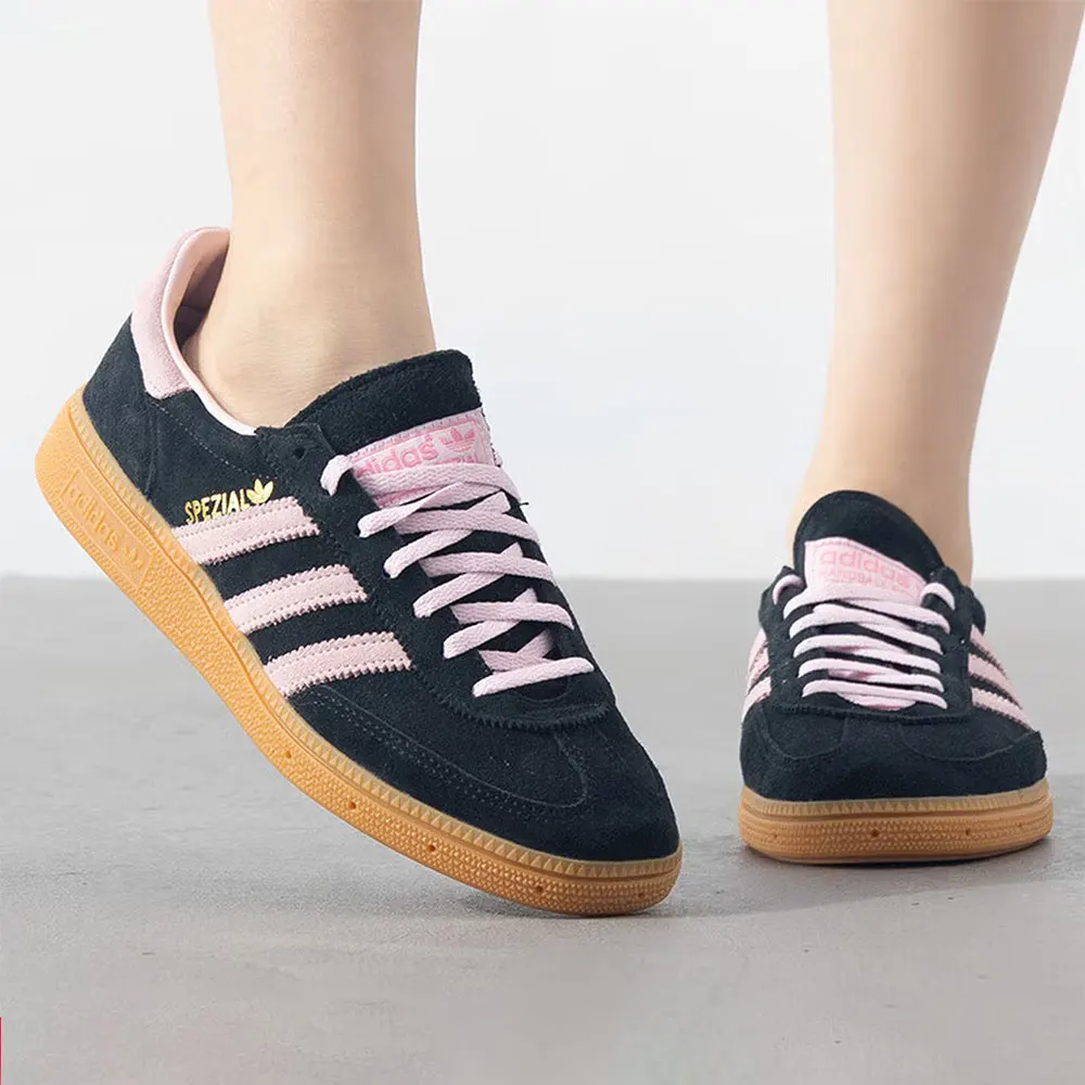 adidas Originals HANDBALL SPEZIAL Suede Casual Low-Top Sneakers for Women in Pink & Black IE5897 - AliExpress Sneakers