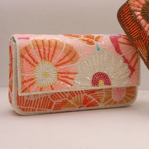 DOYUTIG Indian Handmade Nail Beaded Shoulder Bag Spring & Summer Daisy Shape Clutches Women Vintage Shiny Beaded Party Bag N015 - AliExpress Women's Handbags