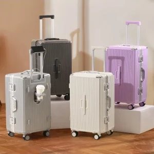 Multi functional luggage, women's suitcase, large capacity 28 inch password box, student travel suitcase - AliExpress Luggage