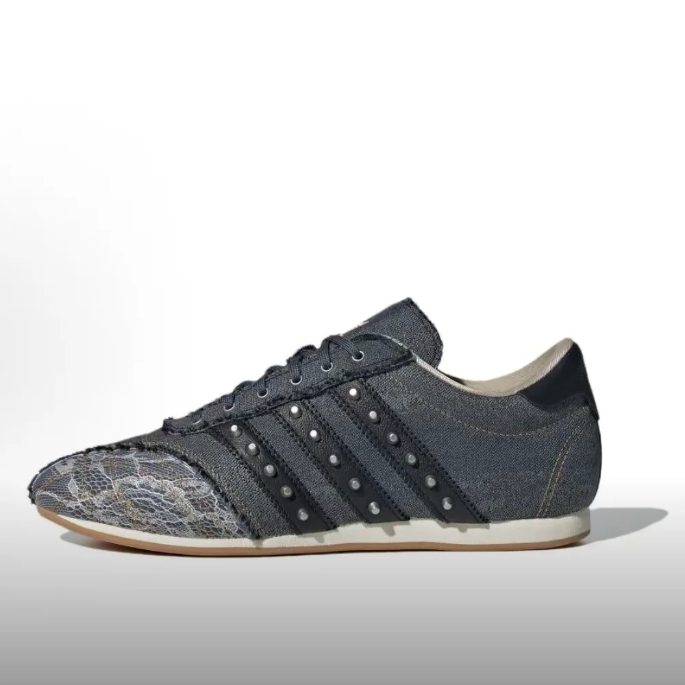 adidas Originals Taekwondo LACE Punk Ballet Style Comfortable and Versatile Low-Top Women's Shoes in Black JP6685 - AliExpress Sneakers