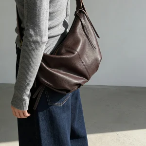Soft Leather Cloud Dumpling Bag, Luxurious Casual Women's Crossbody Bag - AliExpress Women's Handbags