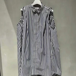 FOG SACAI Japanese Style Women's Shirt Dress Spring Summer New Loose Fit Sleeveless Pleated Collar High Waist Cotton Blend - AliExpress Shirts & Blouses