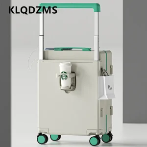 KLQDZMS Carry-on Travel Luggage ABS+PC Boarding Case Men's Business Trolley Case 20"24 Inch Women's Universal Wheel Suitcase - AliExpress Luggage