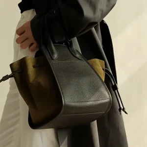 Hit-Colors Fashion Unique Design BagHandbag For Women Genuine Leather Lady Tote Shoulder Bag Real Leather Crossbody Bag Bag - AliExpress Women's Handbags