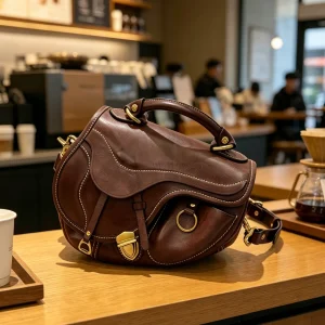Fashion designers handmade high-quality first layer cowhide women's saddle bag daily travel luxury genuine leather shoulder bag - AliExpress Women's Handbags
