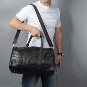 Leather Travel Bag Large Duffle Independent Big Fitness Bags Handbag Bag Luggage Shoulder Bag Black Men Fashion Zipper - AliExpress Travel Bags