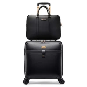 New Men High Quality Genuine Cow Leather Cabin Trolley Suitcase Women Large Capacity Business Rolling Luggage Sets on Wheel - AliExpress Luggage