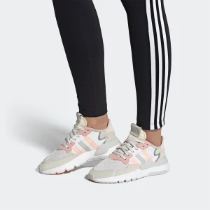 Adidas genuine seasonal clover NITE JOGGER women's casual shoes EG9199 - AliExpress Sneakers