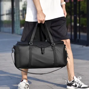Men's Large Capacity Luggage Business Trip Waterproof Wear-resistant Handbag Fashionable And Convenient Crossbody Luggage Bag - AliExpress Travel Bags