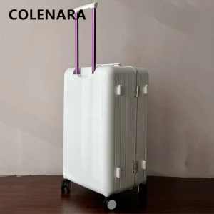 COLENARA Luggage Travel Bag 24“26 Inch Large Capacity Trolley Case 20" ABS + PC Boarding Box Men and Women Unisex Suitcase - AliExpress Luggage