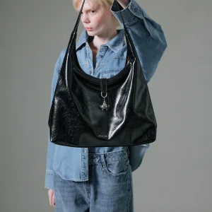 JACD X Chongqing Three Gorges Museum Collaborative Vintage Black Single Shoulder Tote Bag Large Capacity Commuter Bag for Women - AliExpress Women's Handbags