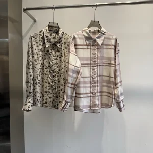 2026 Autumn Women's Long-Sleeve Printed Collared Shirt - AliExpress Shirts & Blouses