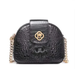 ouluoer crocodile Female women chain b Small round package fashion packet One shoulder bag - AliExpress Women's Handbags
