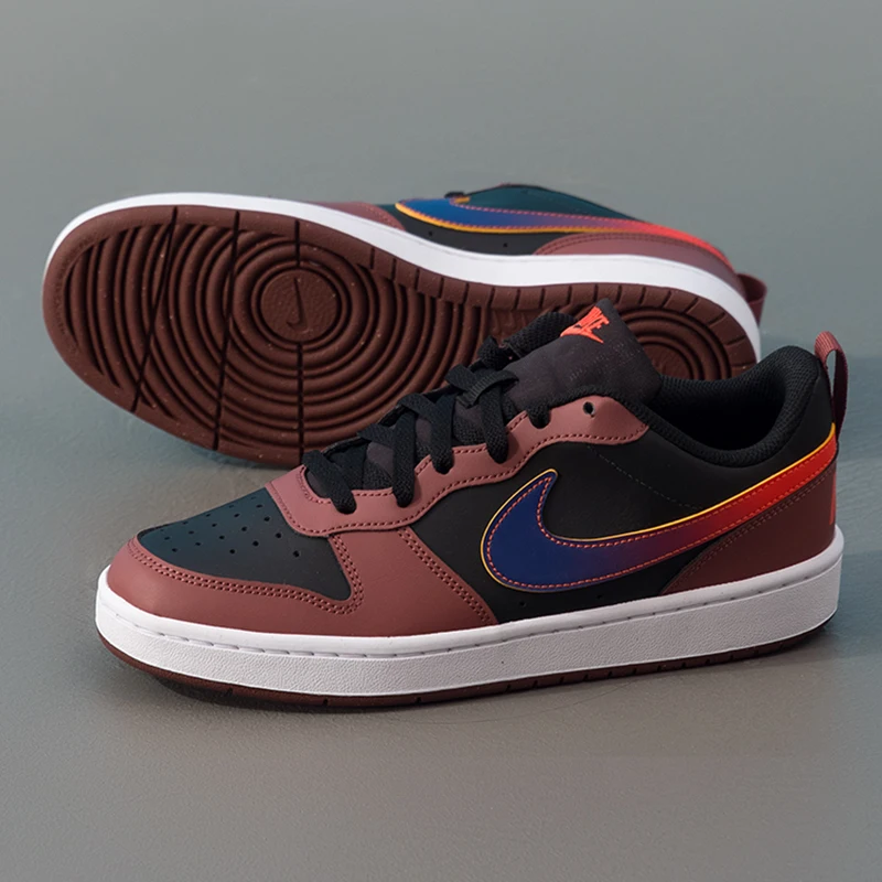 Nike (Nike) Women's Shoes Court Borough (Gs) Sports Shoes Trendy Fashion Casual Shoes Low-Top Wear-Resistant Skate Shoes Io6965-002 - AliExpress Sneakers