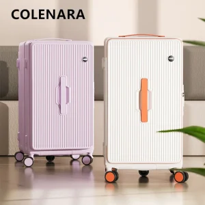 COLENARA Women's Suitcase Boarding Box Large Capacity Trolley Case Cart Style Travel Bag 20"24"26"28"30"32 Inch Men's Luggage - AliExpress Luggage