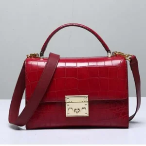ourui water dyed crocodile leather female bag  crocodile leather lady women handbag - AliExpress Women's Handbags