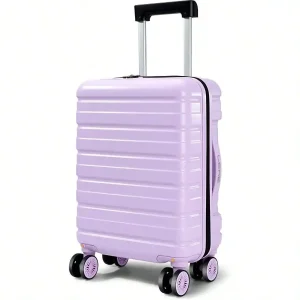 Lekesrping 16 Inch Underseat Carry On Luggage Women, Light Purple Stylish Lightweight Under Carry On Suitcase With Multi-Compartment Layers 360 - AliExpress Luggage