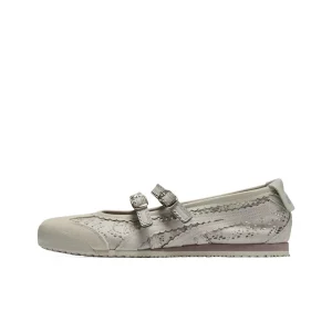 Onitsuka Tiger MEXICO 66 TGRS Women's Gray Mary Jane Shoes – Trendy Lace-Up Ballet Style, Open-Toe Design 1182A705-020 - AliExpress Sneakers